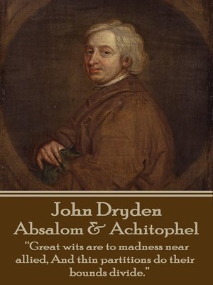cover image of Absalom & Achitophel